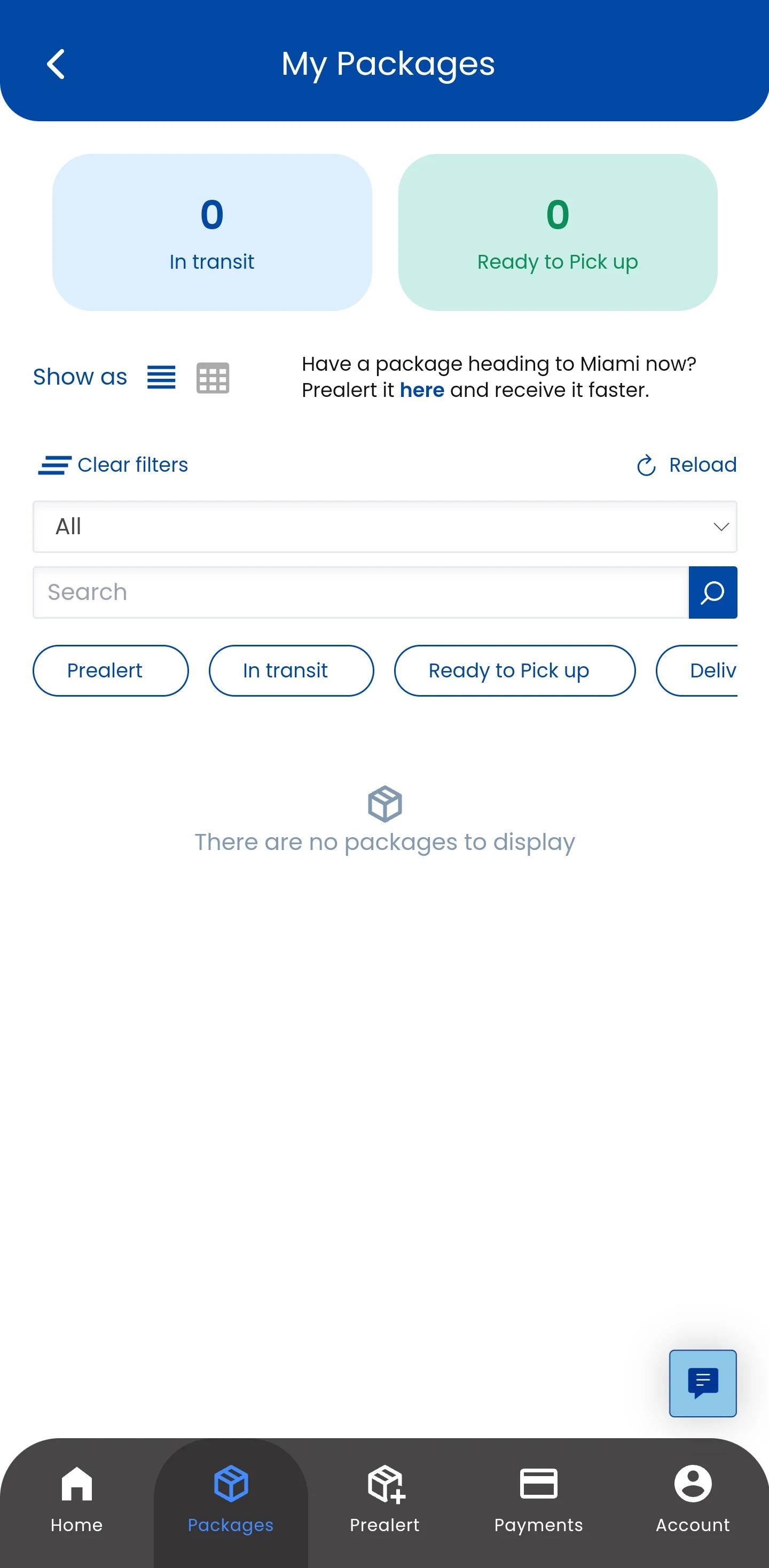 Aeropost International Courier screenshot